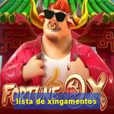 lista de xingamentos